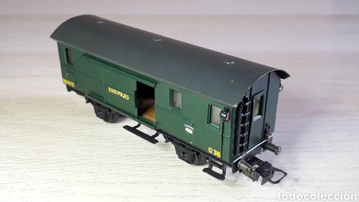 furgón equipajes correos con luz renfe # 1119-1 - Comprar Electrotren H0 en  todocoleccion - 307918943