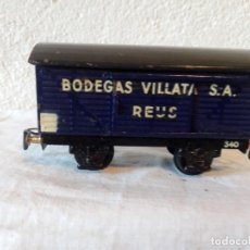 Trains Échelle: ELECTROTREN VAGON BODEGAS VILLATA S.A. REUS REF. 805-2. Lote 312380288