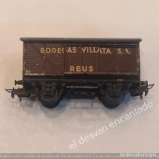 Trains Échelle: ELECTROTREN. VAGON BODEGAS VILLATA. REUS. Lote 347117238
