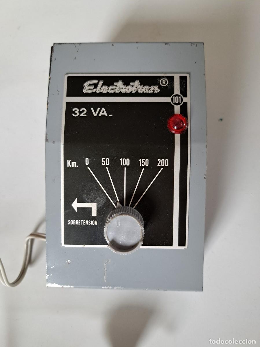 Trenes escala: ANTIGUO TRANSFORMADOR DE ELECTROTREN - 32 VA - FUNCIONA - - Foto 2