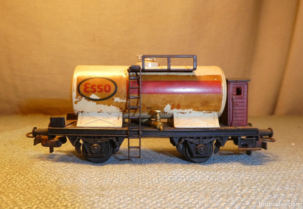 Trenes escala: VAG&Oacute;N CISTERNA DE RENFE ELECTROTREN H0 REF. 1901 - Foto 15