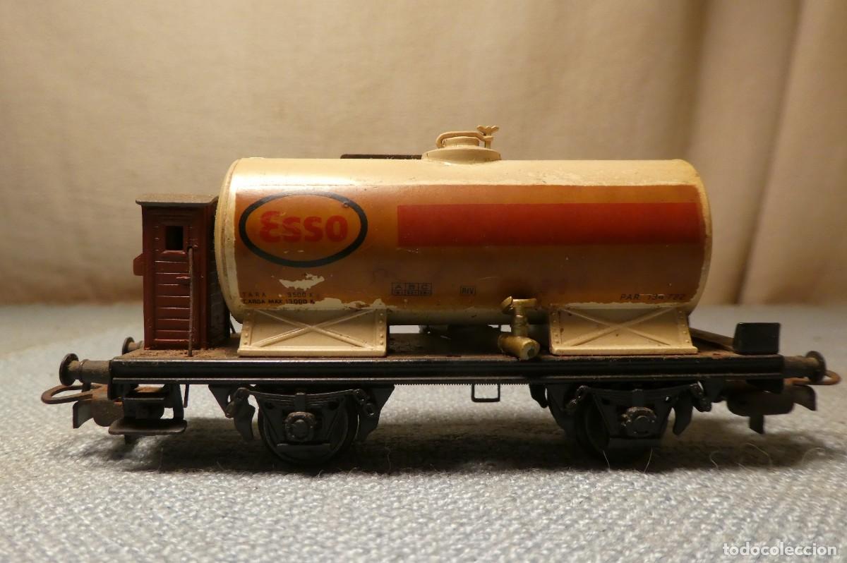Trenes escala: VAG&Oacute;N CISTERNA DE RENFE ELECTROTREN H0 REF. 1901 - Foto 17