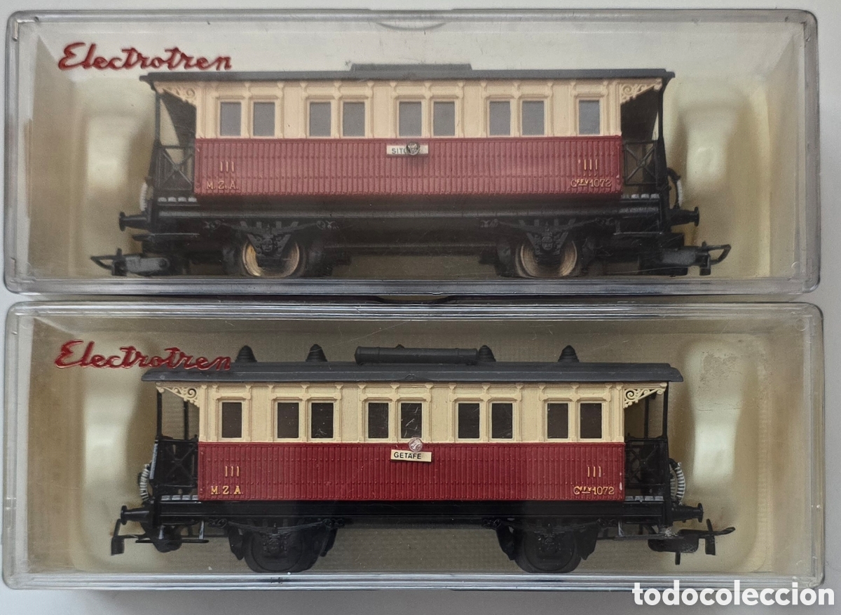 Trenes escala: Par de vagones Electrotren H0 - Foto 2