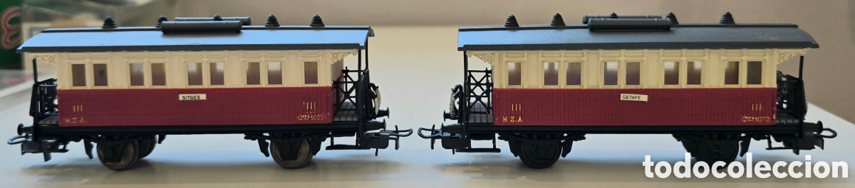 Trenes escala: Par de vagones Electrotren H0 - Foto 4