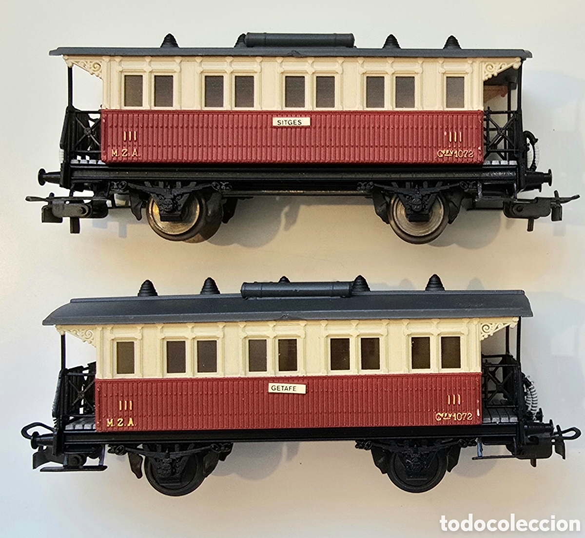 Trenes escala: Par de vagones Electrotren H0 - Foto 1