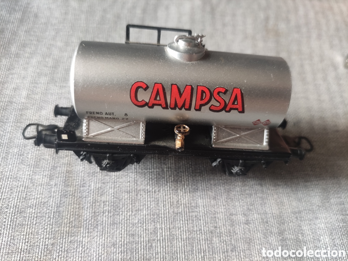 Trenes escala: Vag&oacute;n Electrotren cisterna Madrid - Foto 3