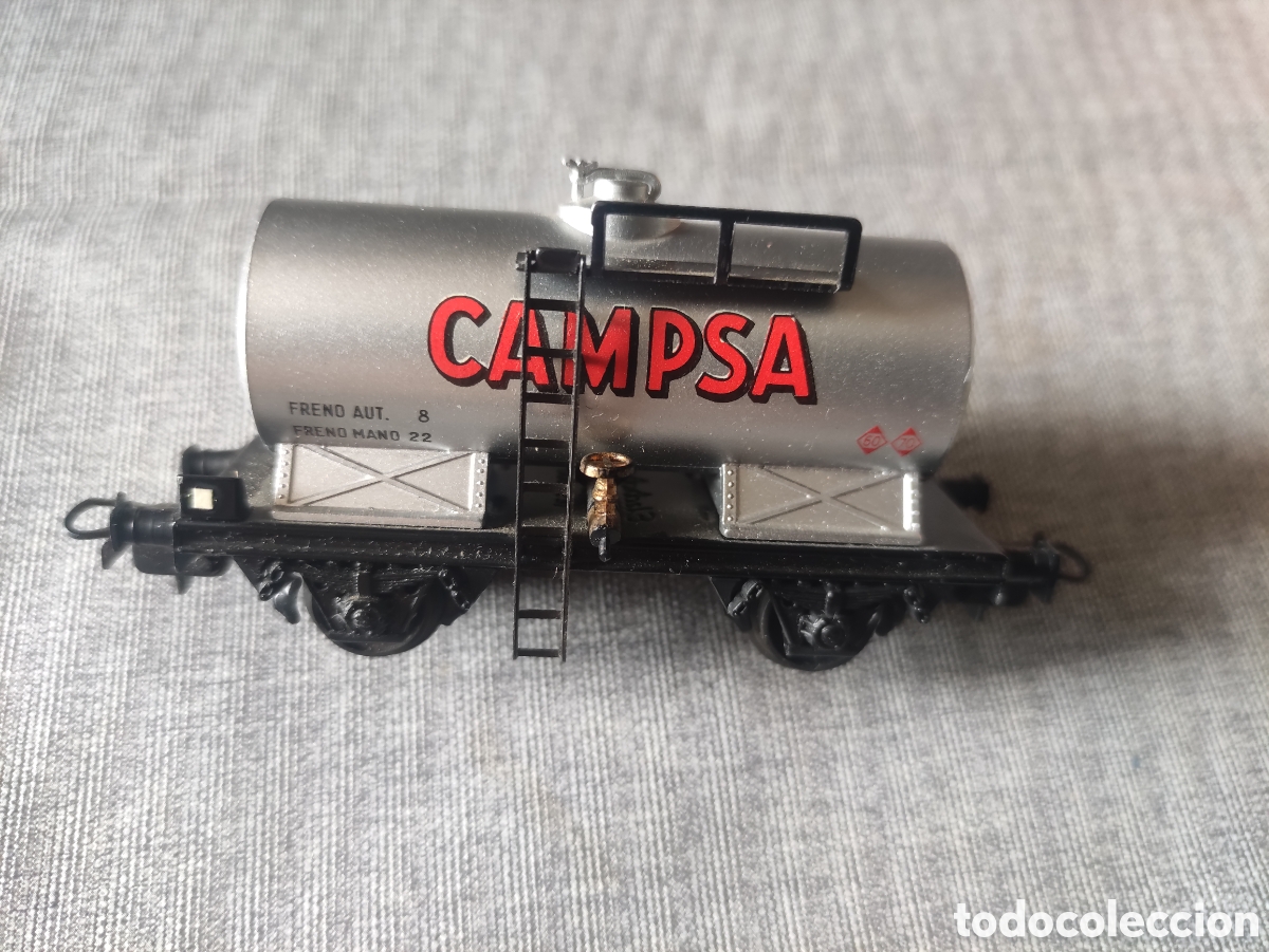 Trenes escala: Vag&oacute;n Electrotren cisterna Madrid - Foto 1