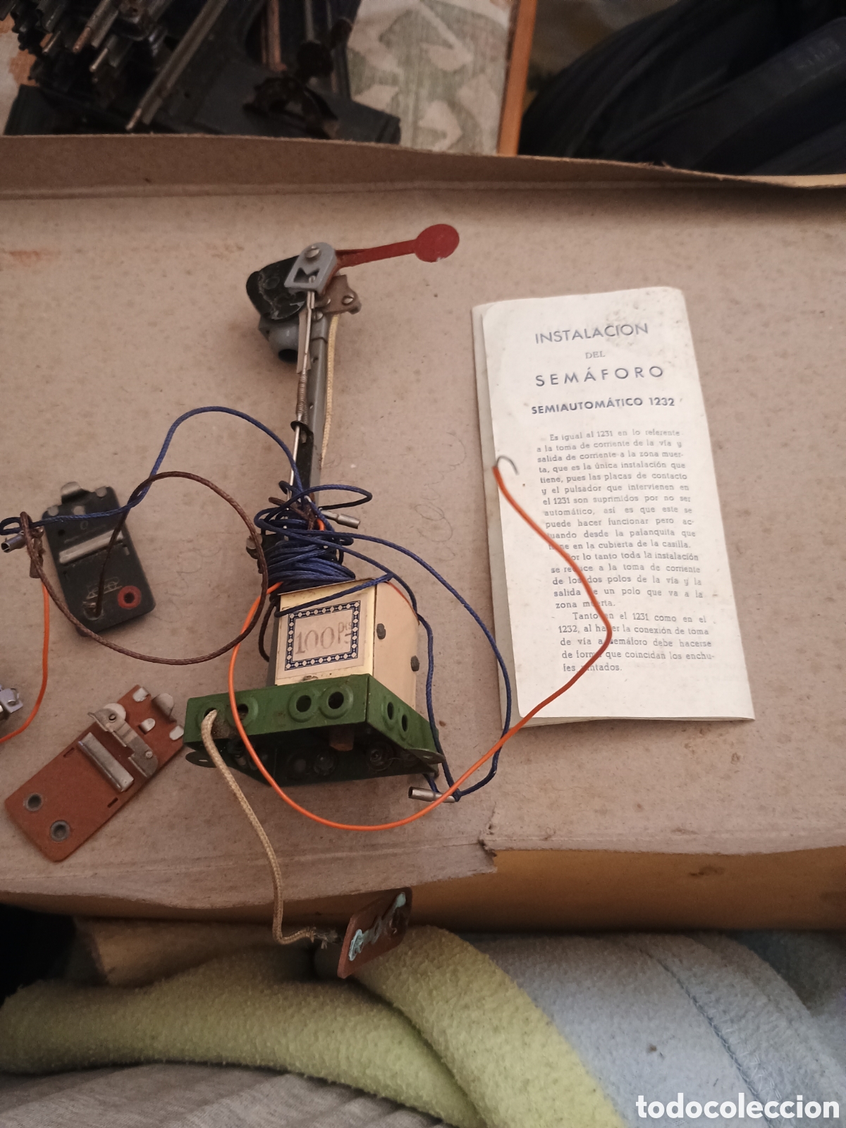 Trenes Escala: Sem&aacute;foro autom&aacute;tico tren pay&aacute; ref 1401 Escala 0