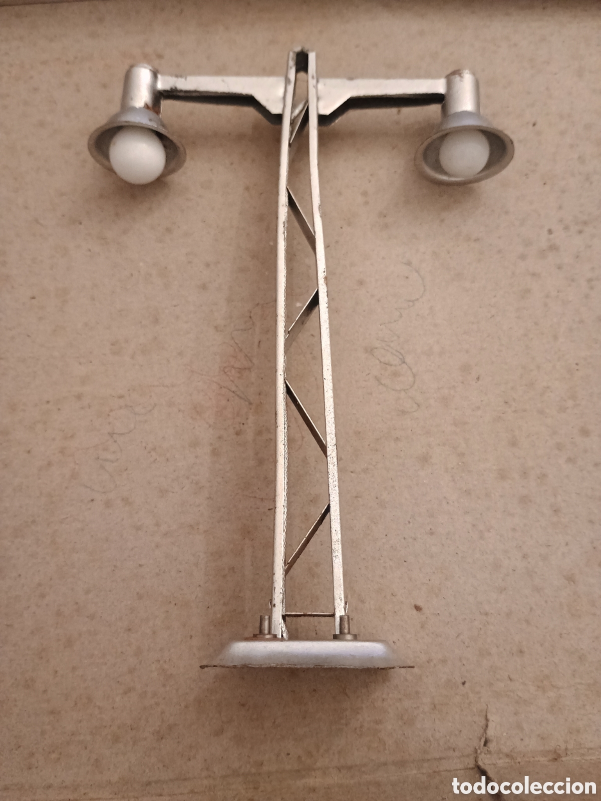 Trenes Escala: Farola TREN PAYA de los a&ntilde;os 50