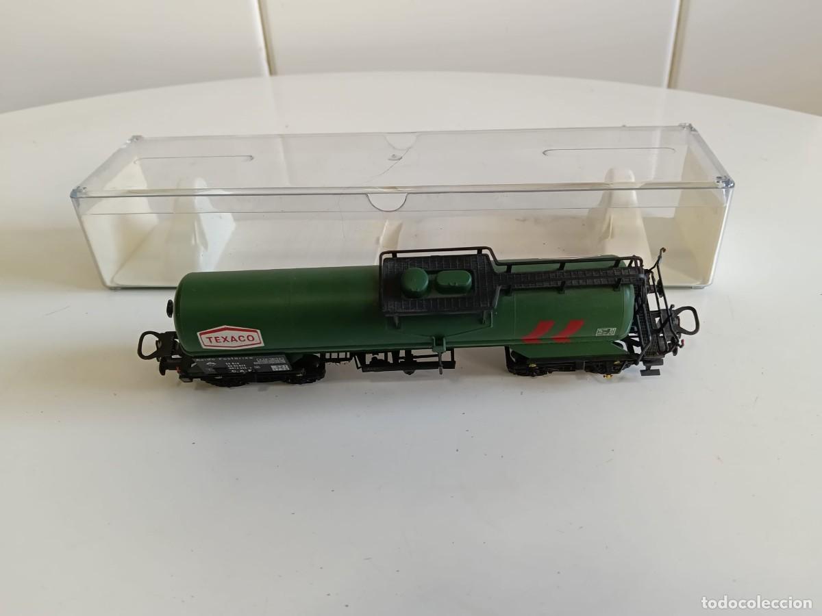 Trenes escala: Electrotren Ho.Vagon cisterna 4 ejes Texaco.Ref 5422 - Foto 5