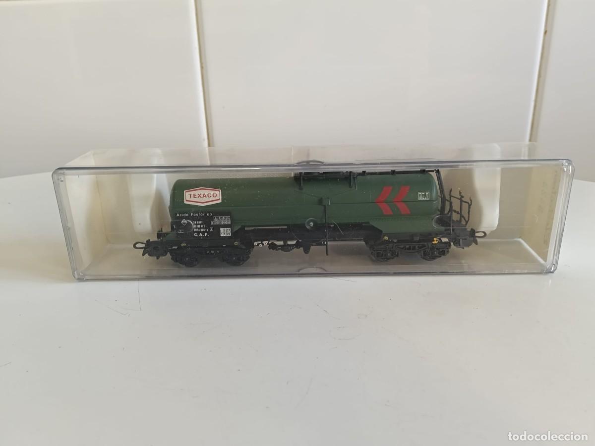 Trenes escala: Electrotren Ho.Vagon cisterna 4 ejes Texaco.Ref 5422 - Foto 7