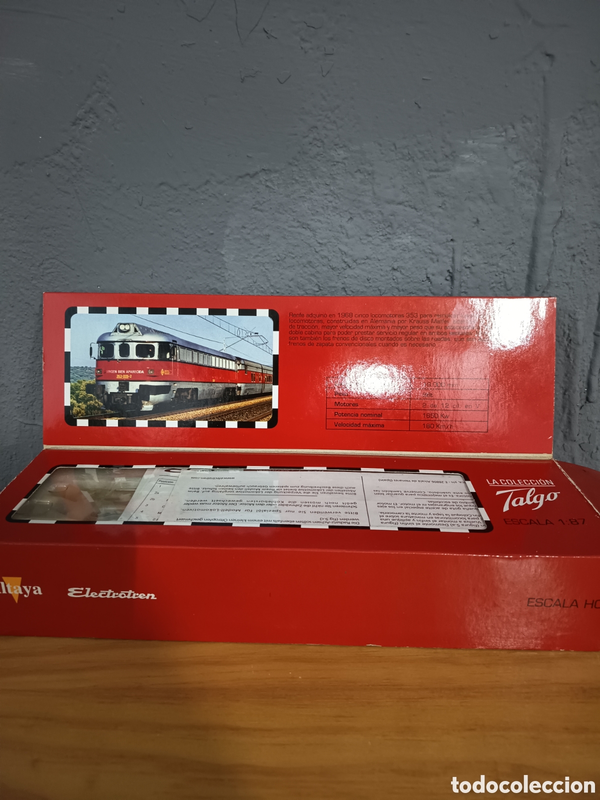 Treni in Scala: COLECCI&Oacute;N TALGO ELECTROTREN 353 NUEVA EN SU CAJA ORIGINAL