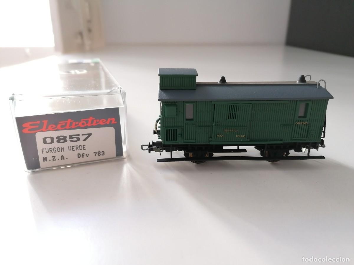 Trains &Eacute;chelle: Electrotren H0 0857 Furg&oacute;n de Equipajes MZA Dfv 783 Renfe Nuevo