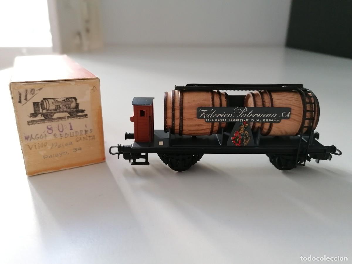 Comboios Escala: Electrotren H0 801 Vag&oacute;n Cubas Federico Paternina SA Renfe Nuevo