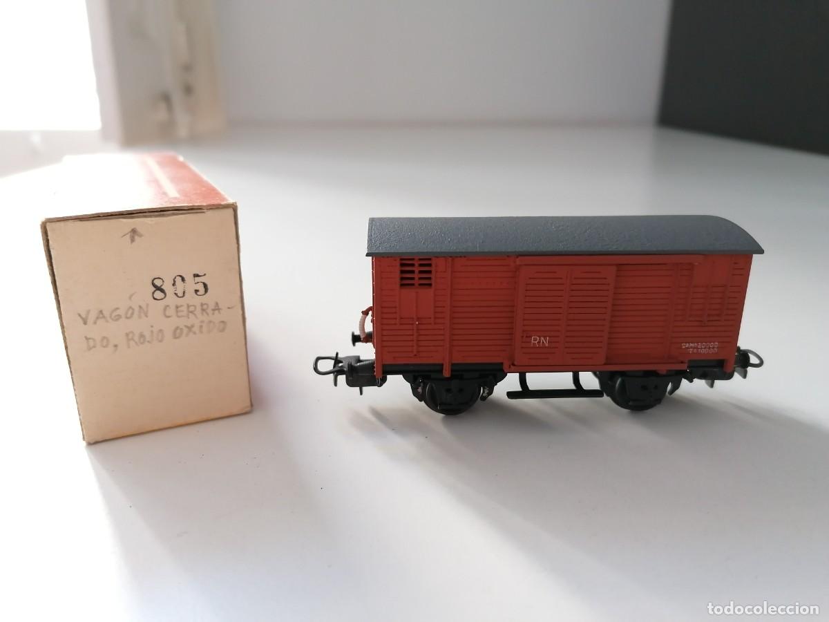 Modelleisenbahnen: Electrotren H0 805 Vag&oacute;n Cerrado Jfv15107 Renfe Nuevo