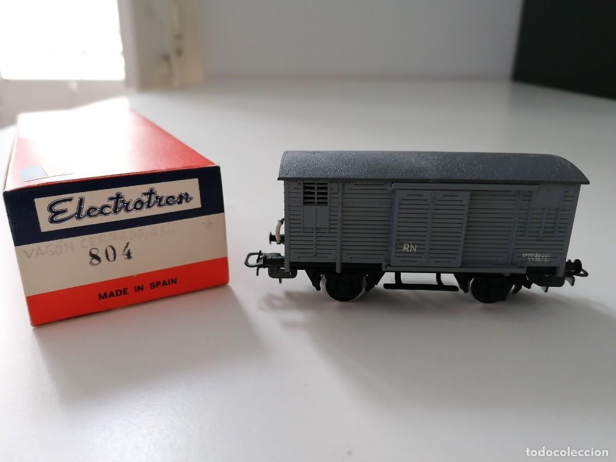 Trenes Escala: Electrotren H0 804 Vag&oacute;n Cerrado Jfv15107 Renfe Nuevo