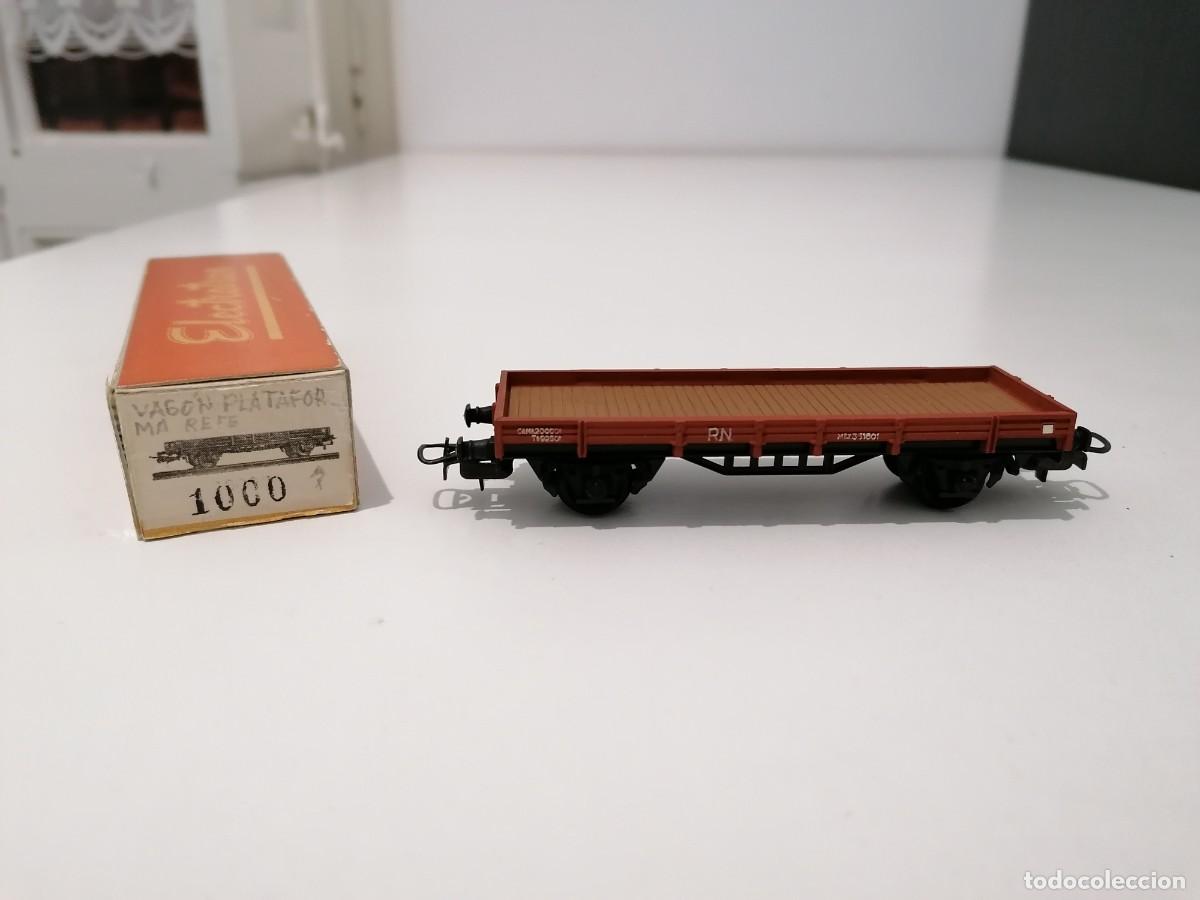 Trenes Escala: Electrotren H0 1000 Vag&oacute;n Plataforma Renfe Nuevo