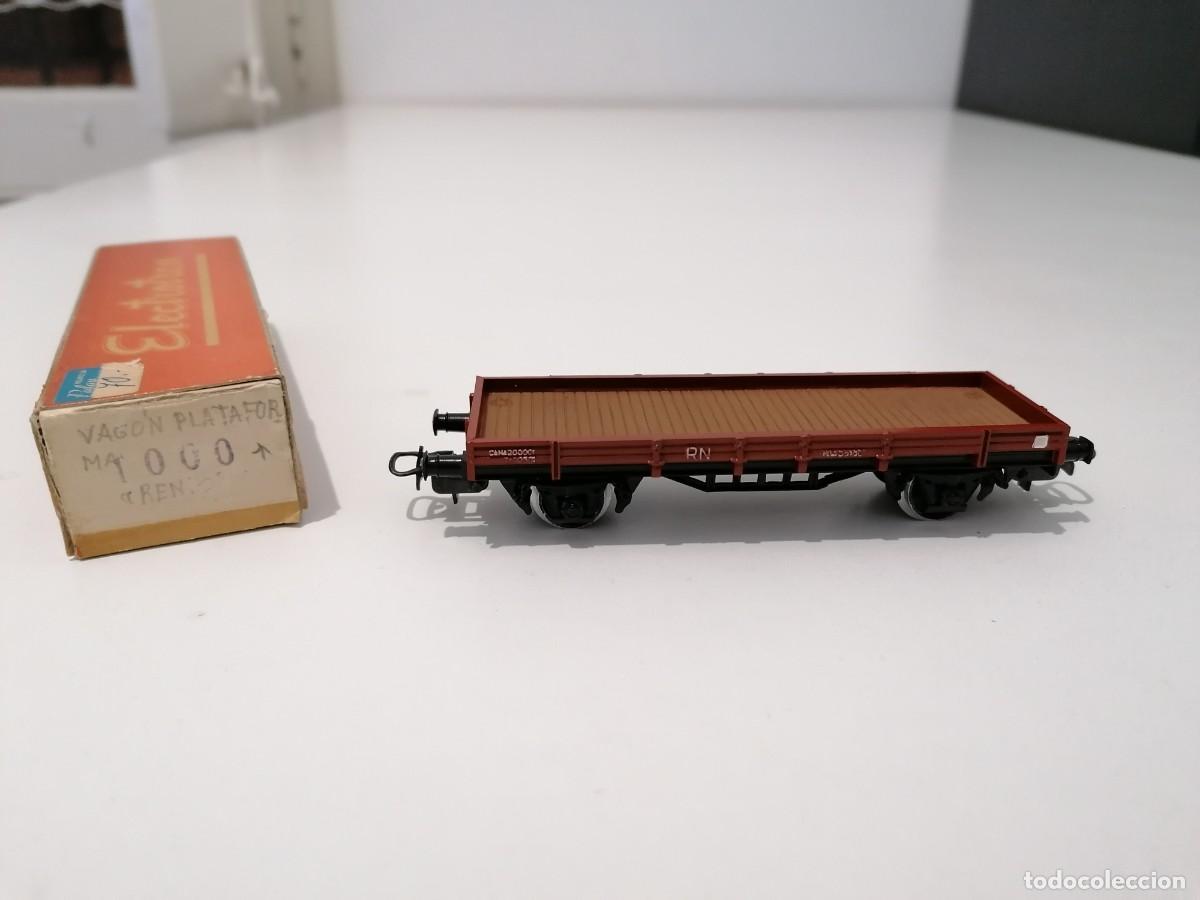 Comboios Escala: Electrotren H0 1000 Vag&oacute;n Plataforma Renfe Nuevo