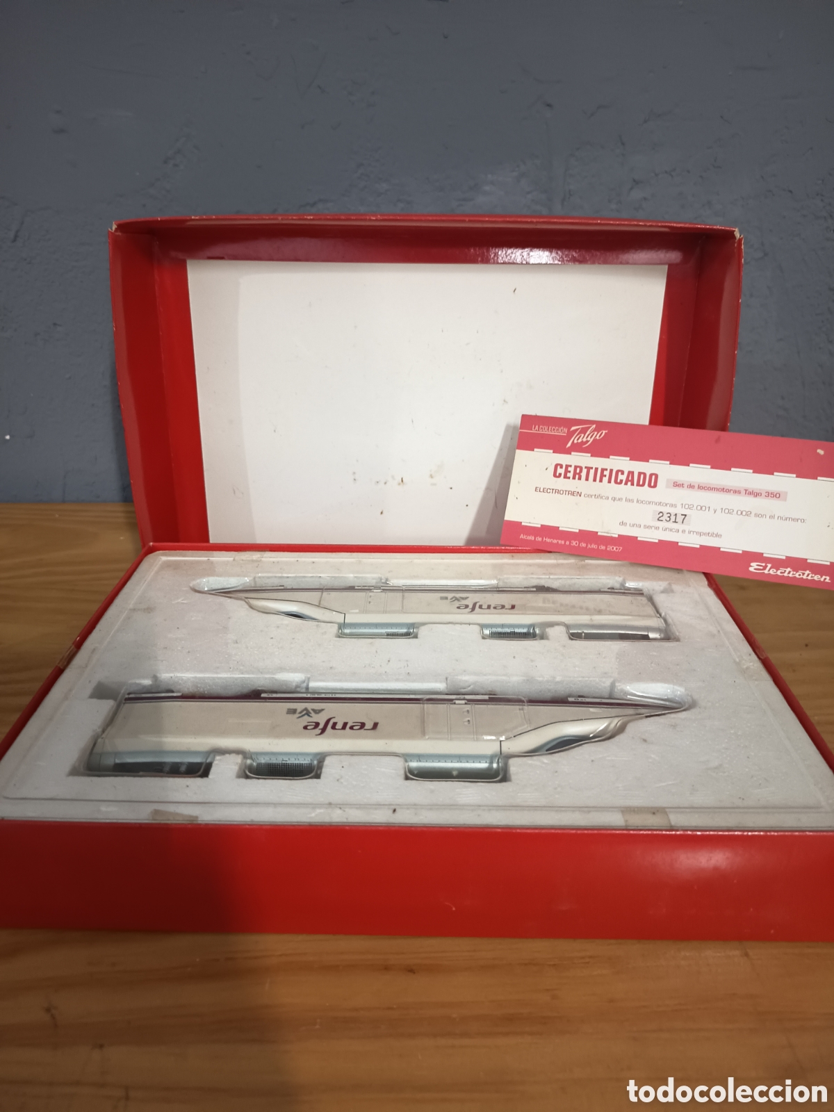Trenes Escala: TALGO ELECTROTREN EDICION LIMITADA SET DE LOCOMOTORAS IMPECABLES