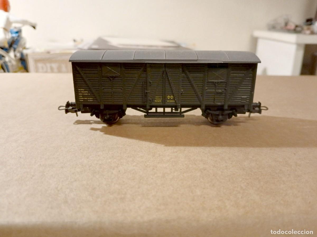 Trenes Escala: ELECTROTREN VAGON CARGA CERRADO RENFE