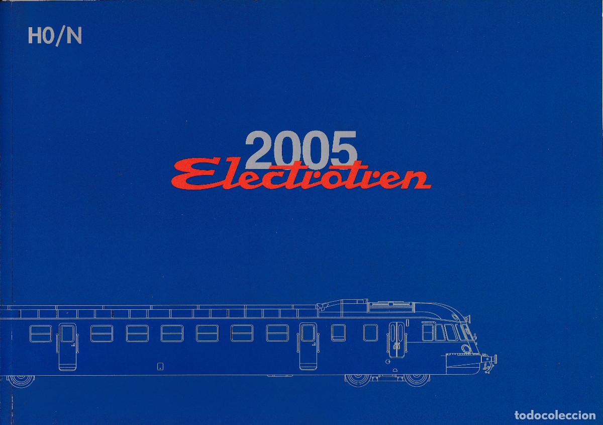 Trenes escala: CATALOGO ELECTROTREN 2005 HO / N FERROCARRIL MODELISMO