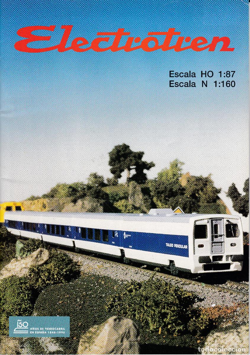 Trenes escala: CATALOGO ELECTROTREN 1998 HO/N FERROCARRIL MODELISMO