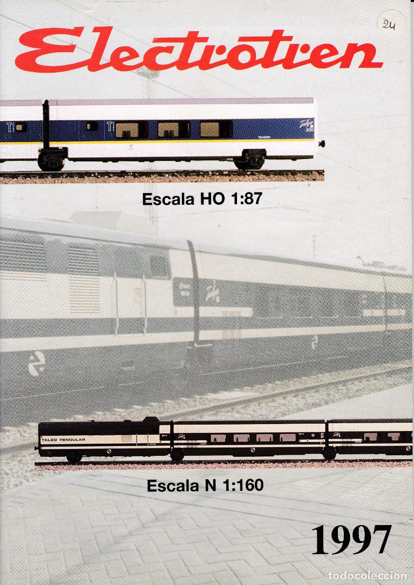 Trenes escala: CATALOGO ELECTROTREN 1997 HO/N FERROCARRIL MODELISMO