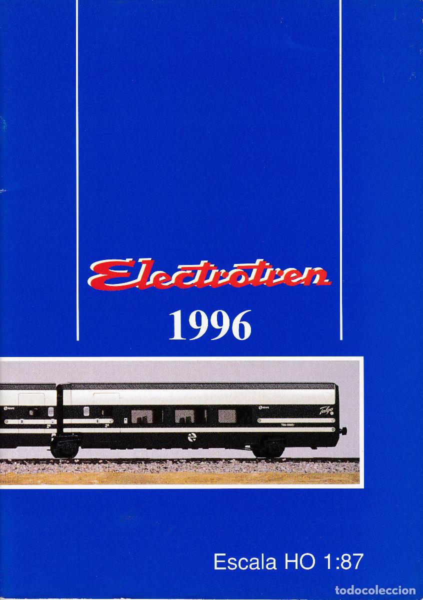 Trenes escala: CATALOGO ELECTROTREN 1996 HO FERROCARRIL MODELISMO