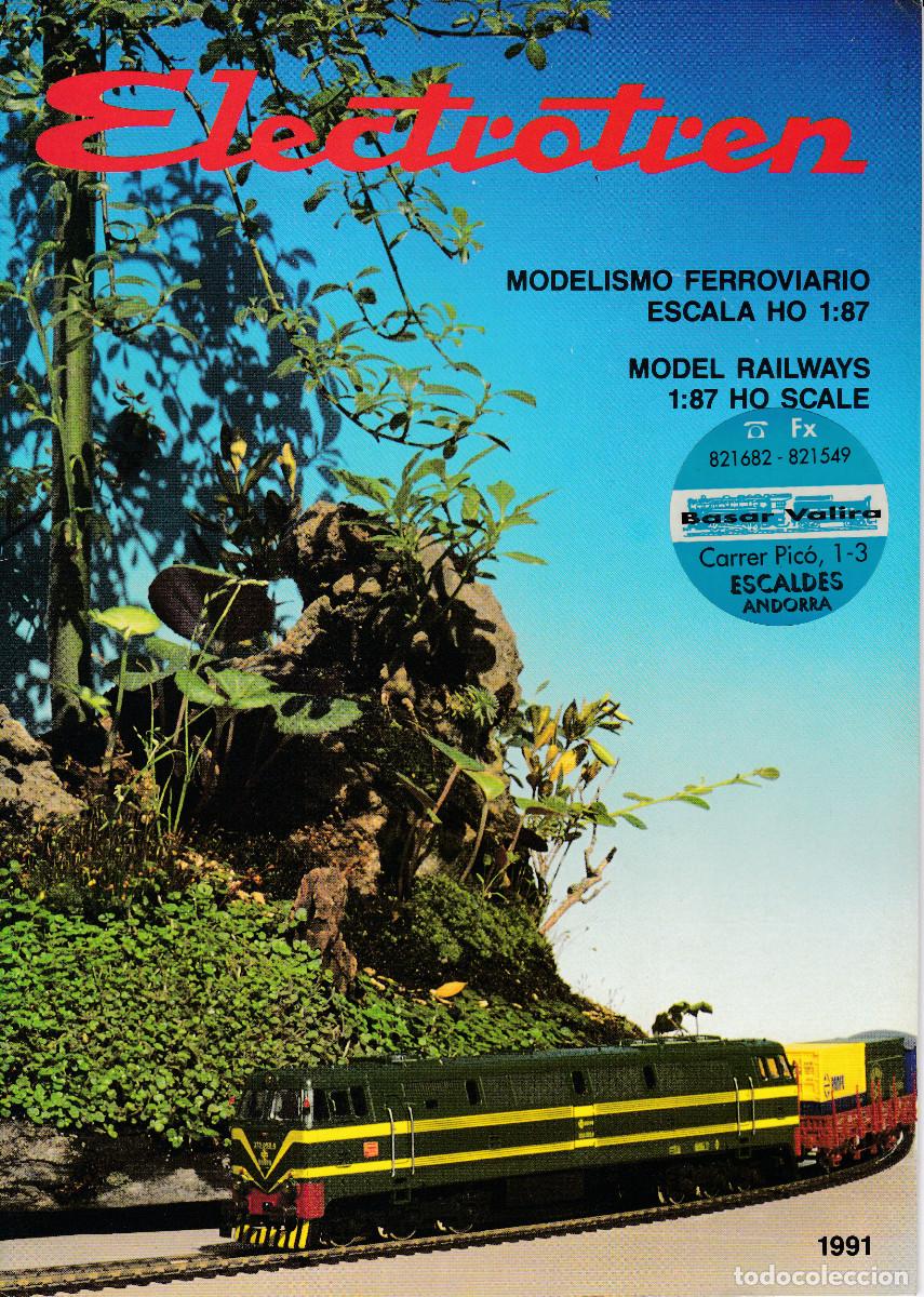 Trenes escala: CATALOGO ELECTROTREN 1991 HO FERROCARRIL MODELISMO