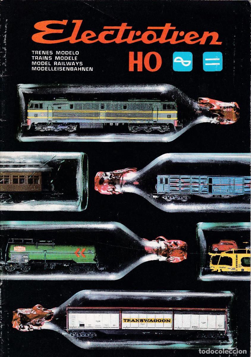 Trenes escala: CATALOGO ELECTROTREN 1983 HO FERROCARRIL MODELISMO