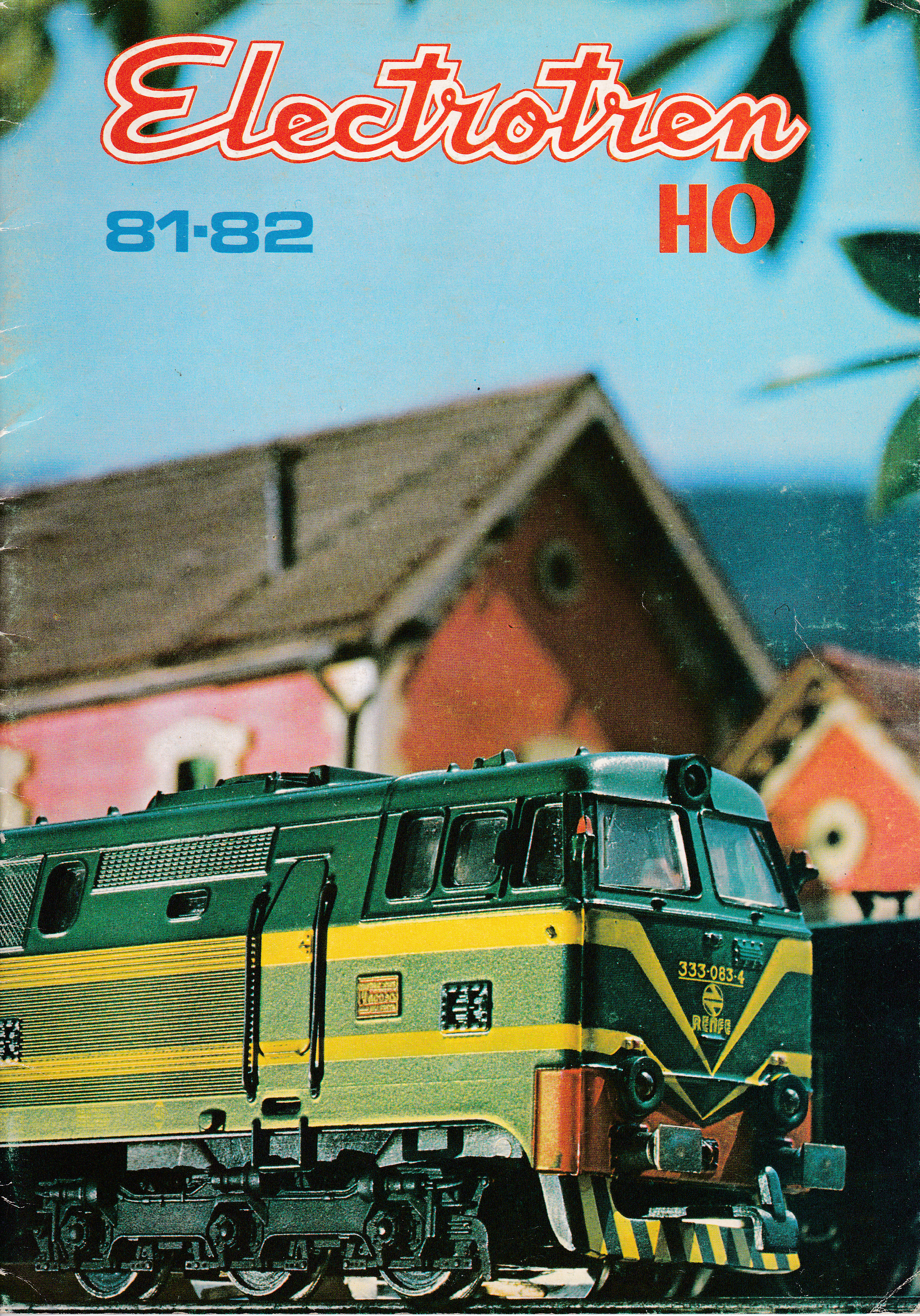 Trenes escala: CATALOGO ELECTROTREN 1981 1982 HO FERROCARRIL MODELISMO