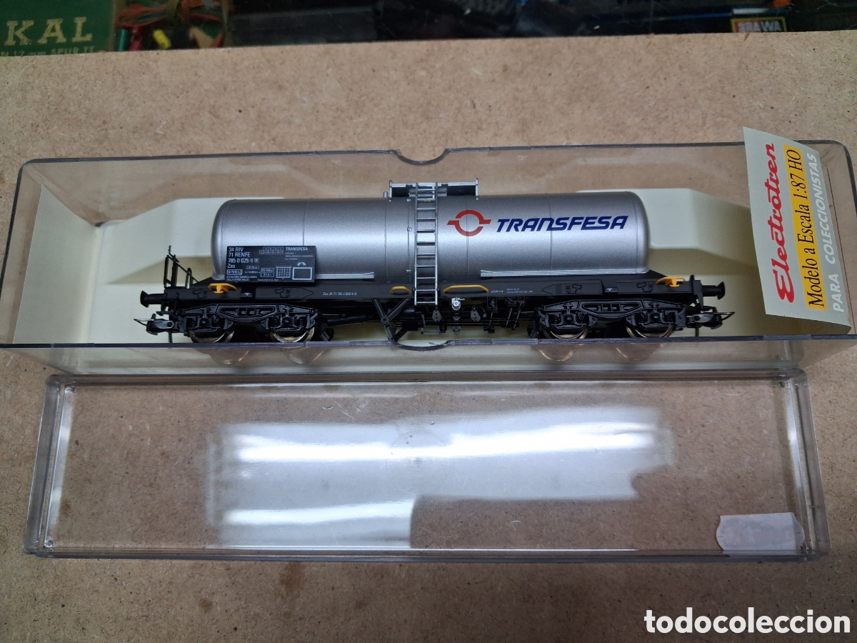Trenes escala: ho vagon transfesa electrotren 5801 K