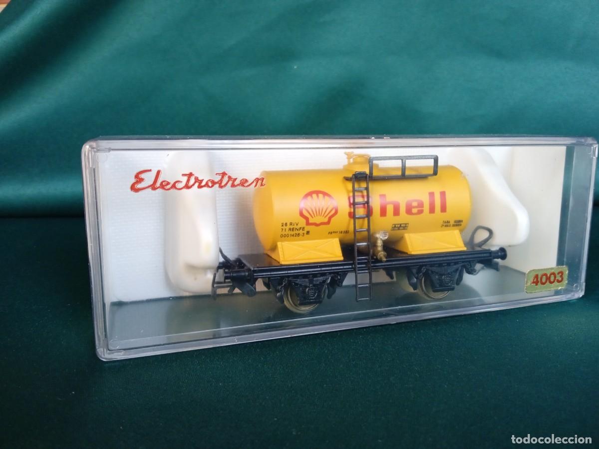 Trenes escala: VAG&Oacute;N de MERCANC&Iacute;AS Electrotren , SHELL - Foto 2