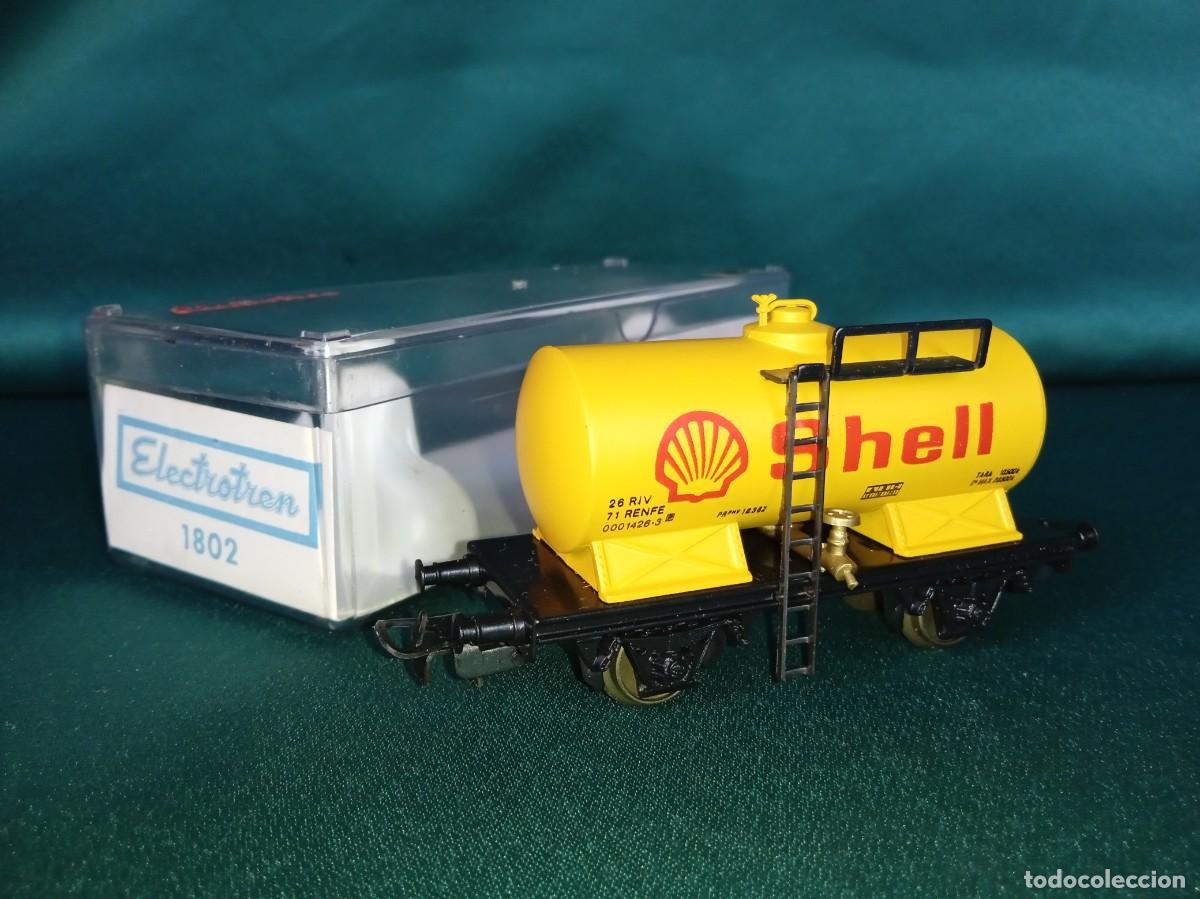 Trenes escala: VAG&Oacute;N de MERCANC&Iacute;AS Electrotren , SHELL - Foto 4
