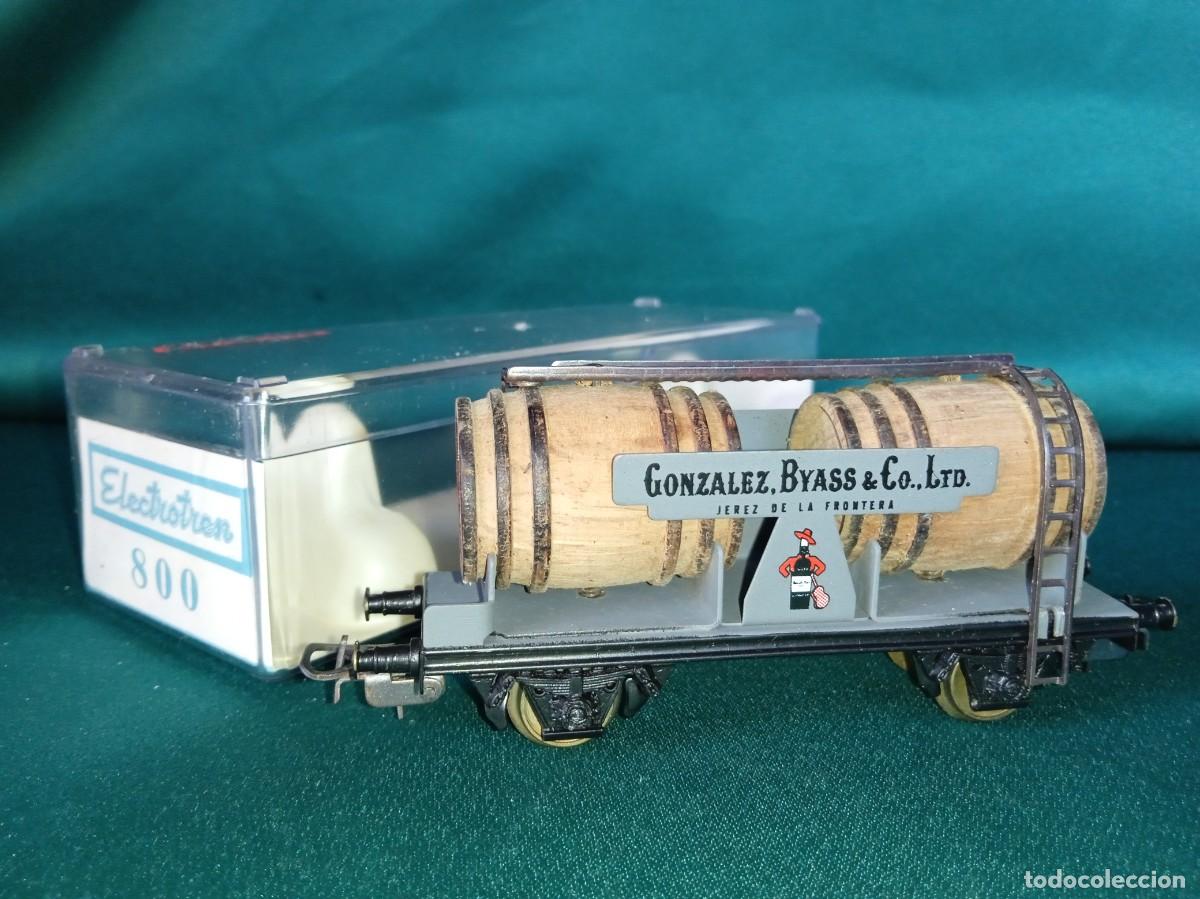 Trenes escala: VAG&Oacute;N de MERCANC&Iacute;AS Electrotren, Gonz&aacute;lez Byass.