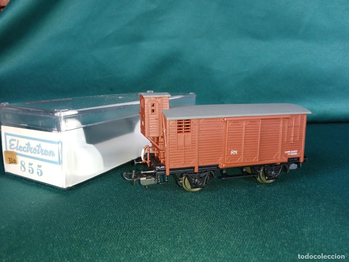 Trenes escala: VAG&Oacute;N Cerrado MERCANC&Iacute;AS Electrotren.