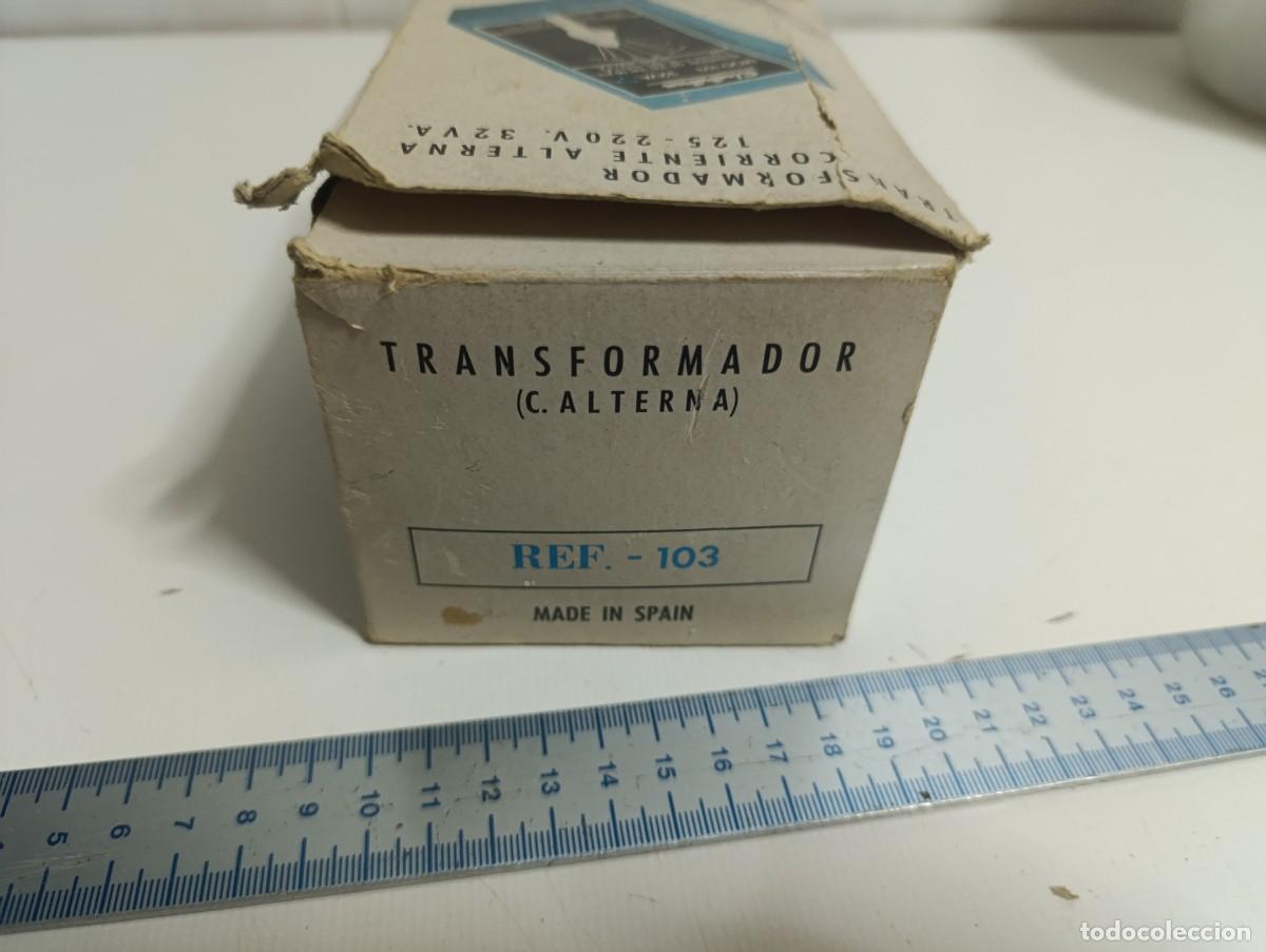 Trenes escala: ELECTROTREN - TRANSFORMADOR MOD. 103 32V - ( SIN PROBAR ) - Foto 4
