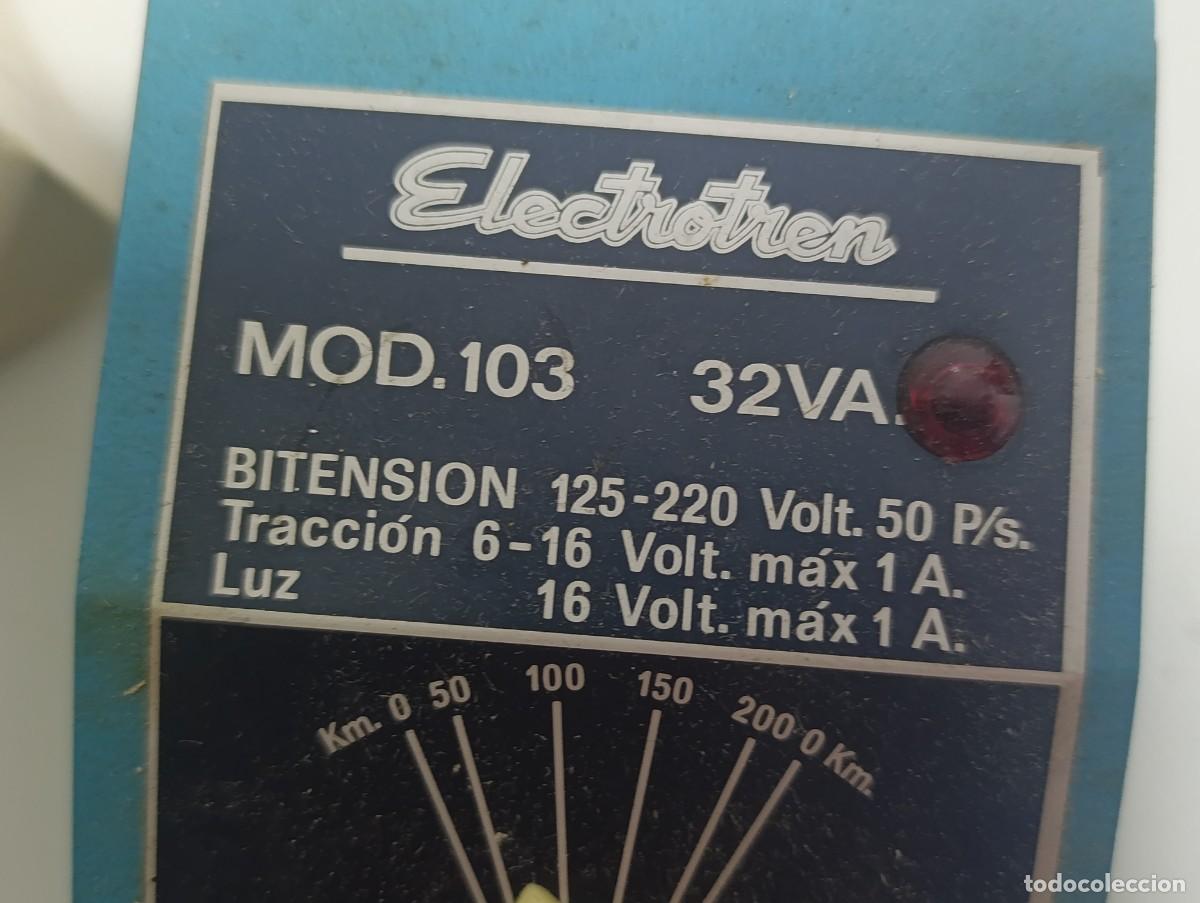 Trenes escala: ELECTROTREN - TRANSFORMADOR MOD. 103 32V - ( SIN PROBAR ) - Foto 10