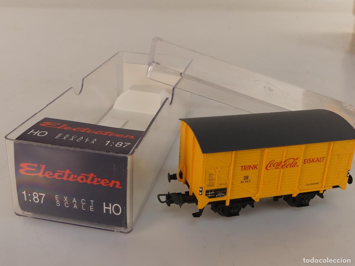 Trains &Eacute;chelle: ELECTROTREN VAGON COCA COLA - ESCALA H0