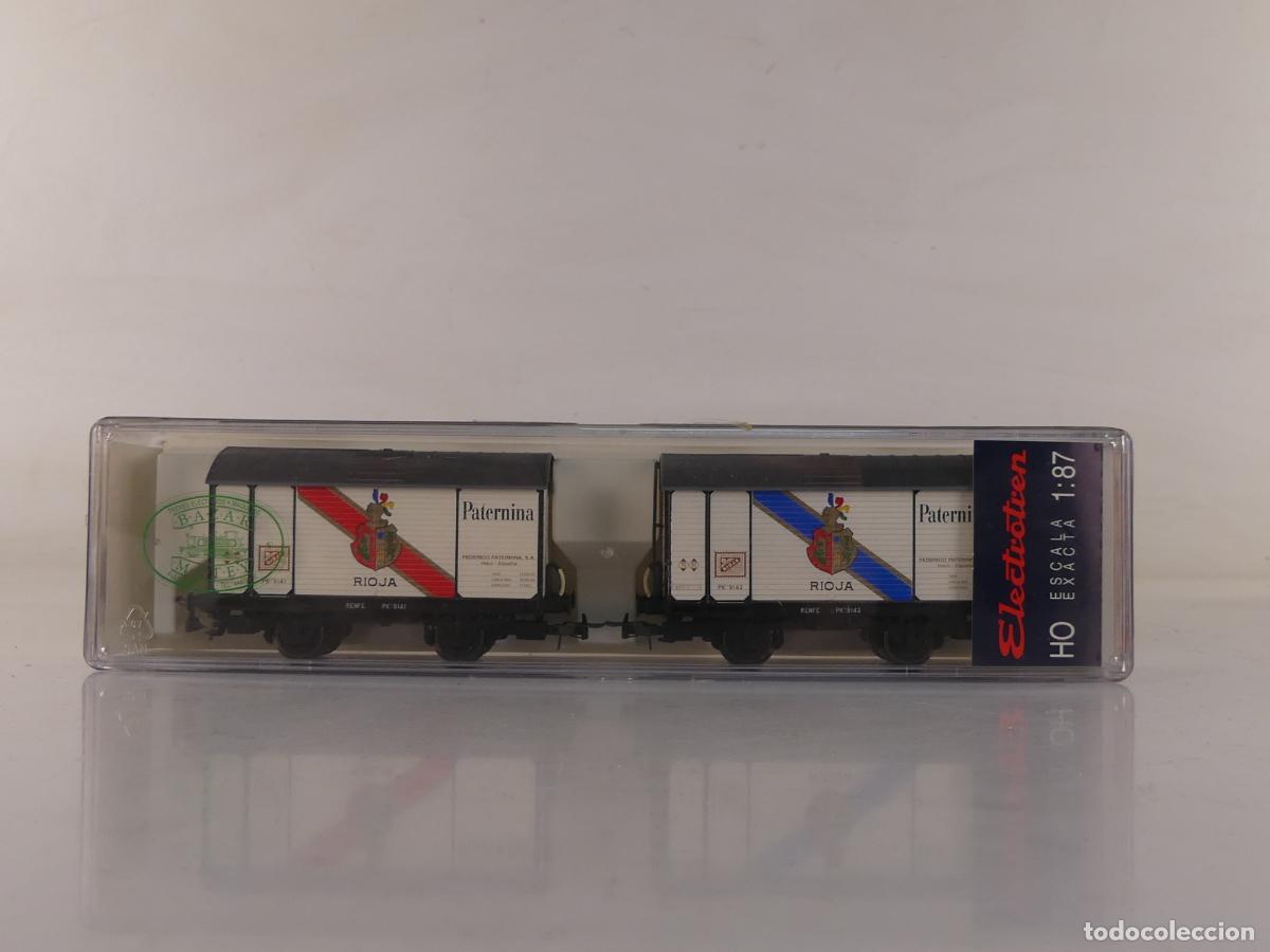 Modelleisenbahnen: CONJUNTO DE 2 VAGONES CUBA PARA VINO PATERNINA - ESCALA H0