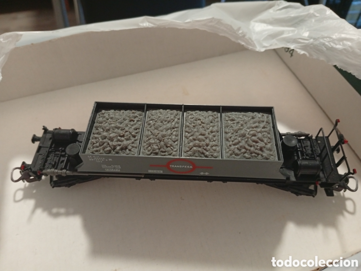 Modelleisenbahnen: Vag&oacute;n transporte ELECTRO TREN perfecto estado
