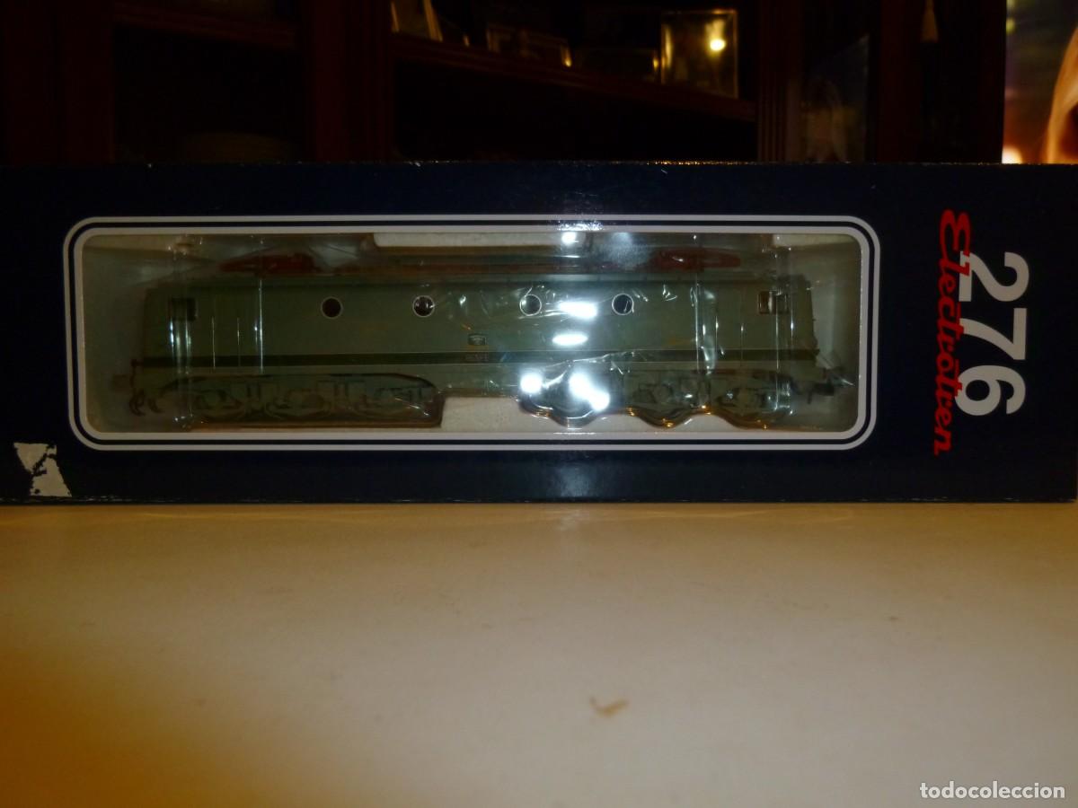 Trenes escala: LOCOMOTORA 276 VERDE ELECTROTREN CORRIENTE CONTINUA ANAL&Oacute;GICA Y DESCATALOGADA