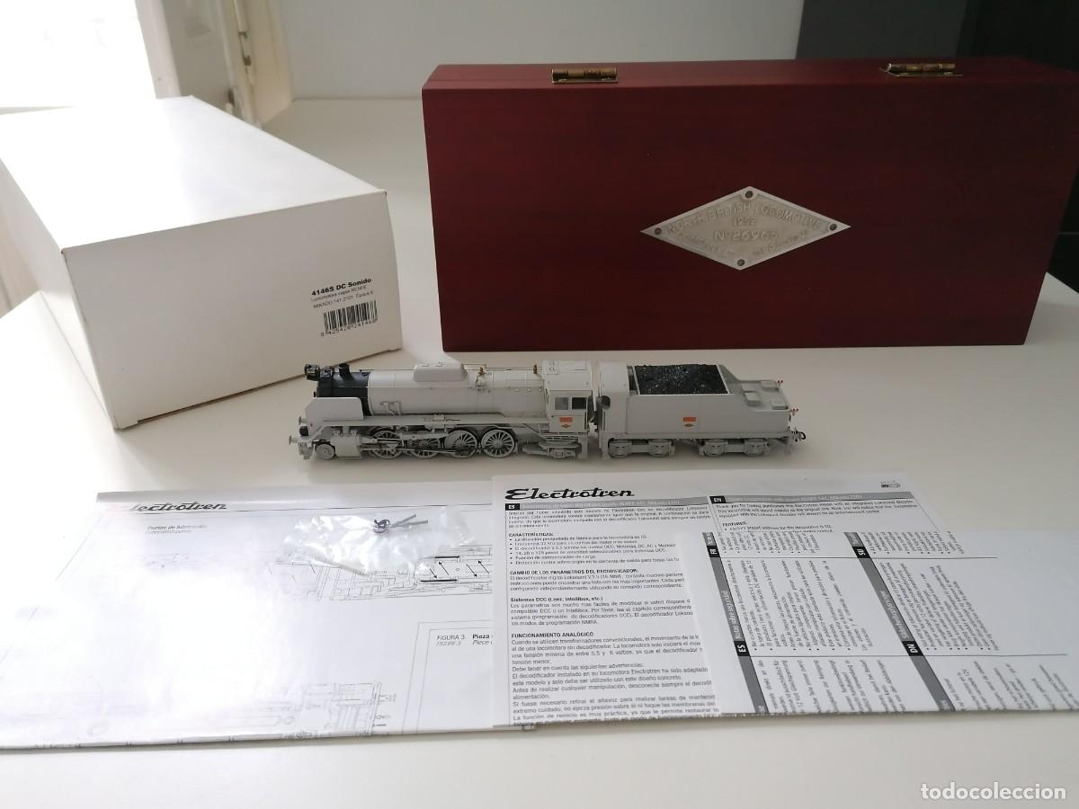 Modelleisenbahnen: Electrotren H0 4146S Locomotora de Vapor Mikado 141-2101 Renfe Sonido Nueva