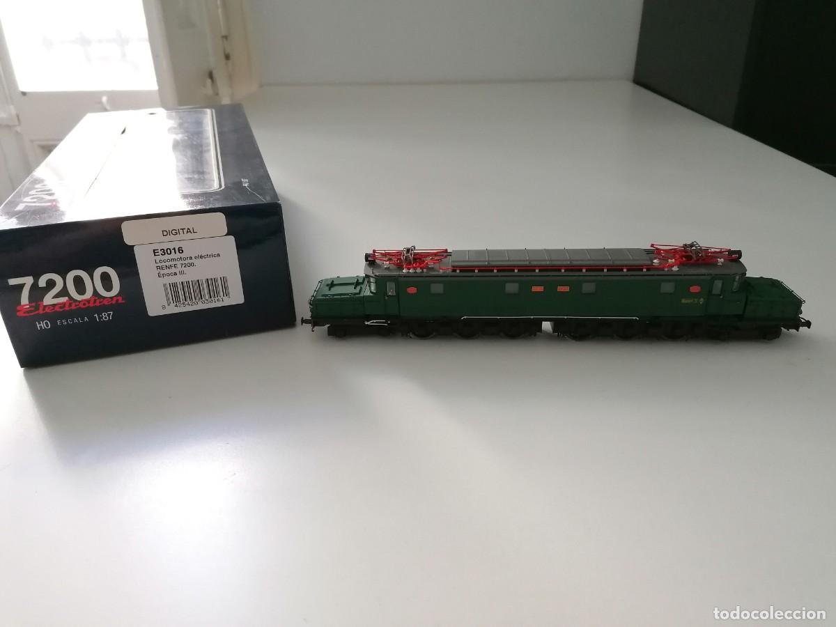 Modelleisenbahnen: Electrotren H0 E3016 Locomotora El&eacute;ctrica 7200 Renfe Digital Buen Estado