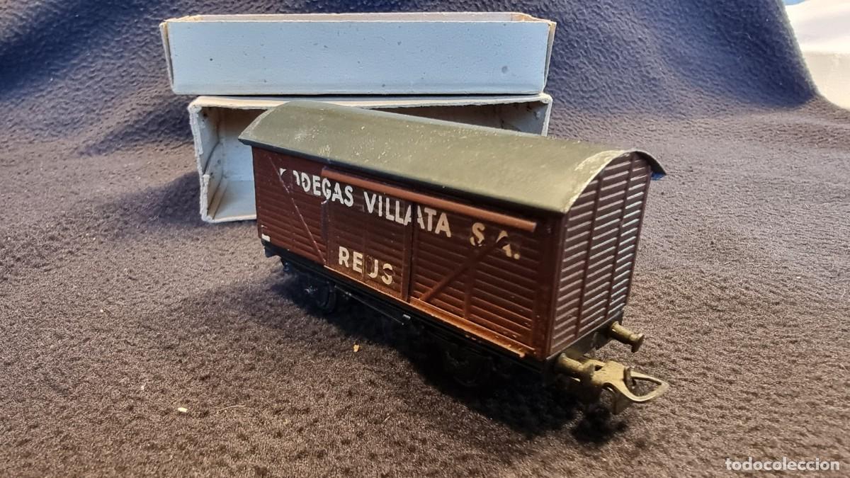 Trenes escala: ELECTROTREN VAGON EN CAJA ORIGINAL FUNCIONA BIEN - Foto 4