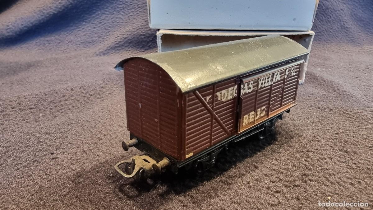 Trenes escala: ELECTROTREN VAGON EN CAJA ORIGINAL FUNCIONA BIEN - Foto 5