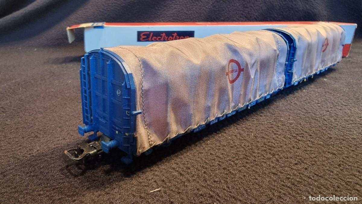 Trenes escala: ELECTROTREN VAGON REF. 6100 EN CAJA ORIGINAL FUNCIONA BIEN - Foto 3