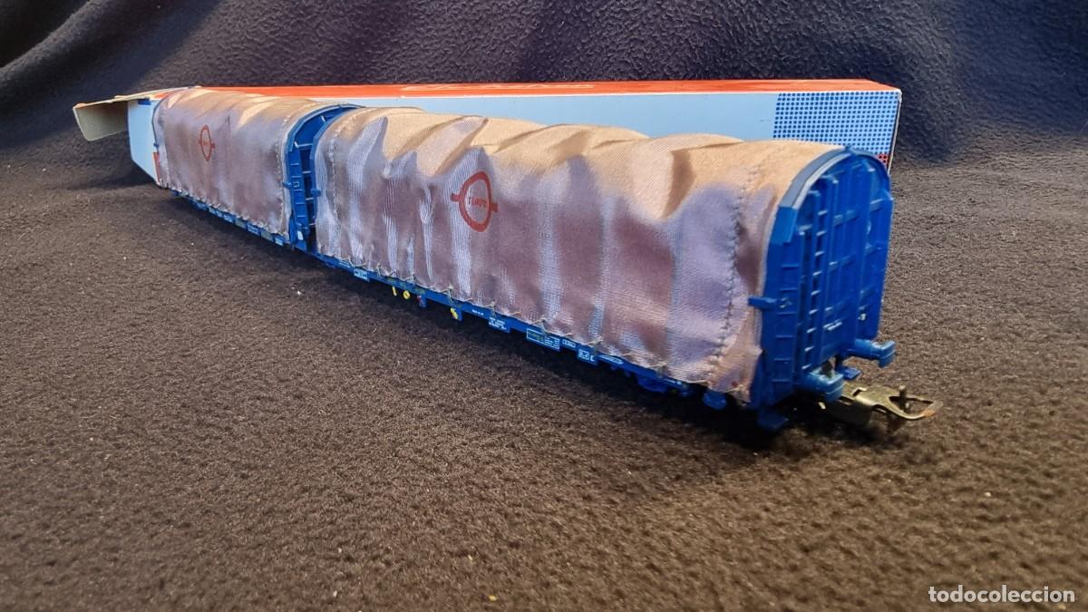 Trenes escala: ELECTROTREN VAGON REF. 6100 EN CAJA ORIGINAL FUNCIONA BIEN - Foto 4