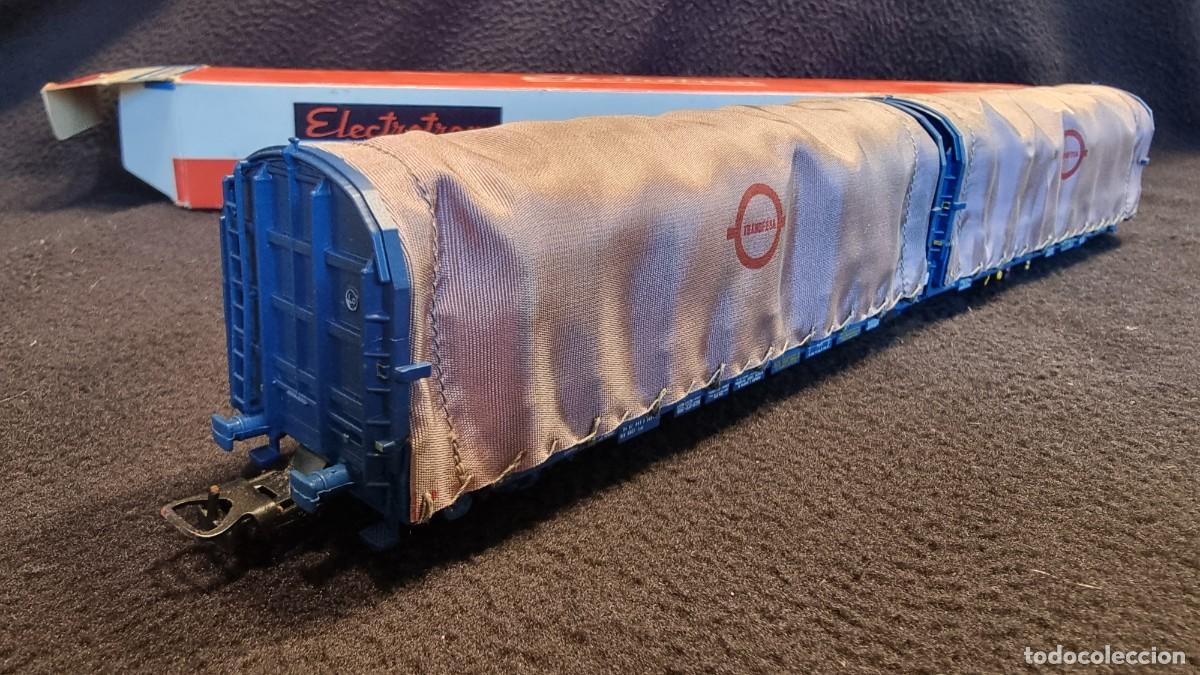 Trenes escala: ELECTROTREN VAGON REF. 6100 EN CAJA ORIGINAL FUNCIONA BIEN - Foto 5