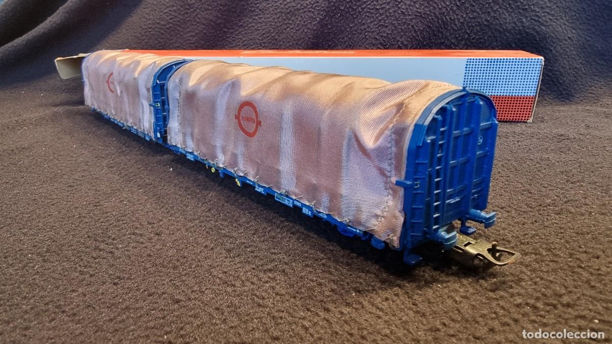 Trenes escala: ELECTROTREN VAGON REF. 6100 EN CAJA ORIGINAL FUNCIONA BIEN - Foto 6